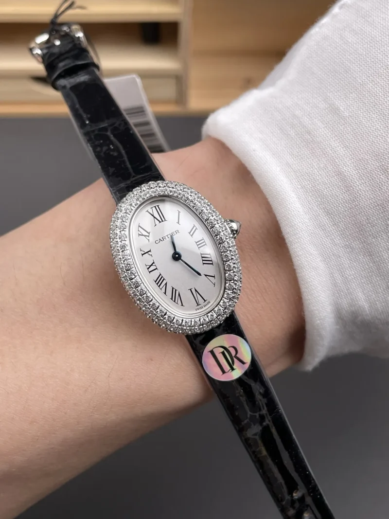 Cartier Baignoire Fully Diamond 32mm
