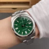 Rolex Oyster Perpetual Green Dial 41mm