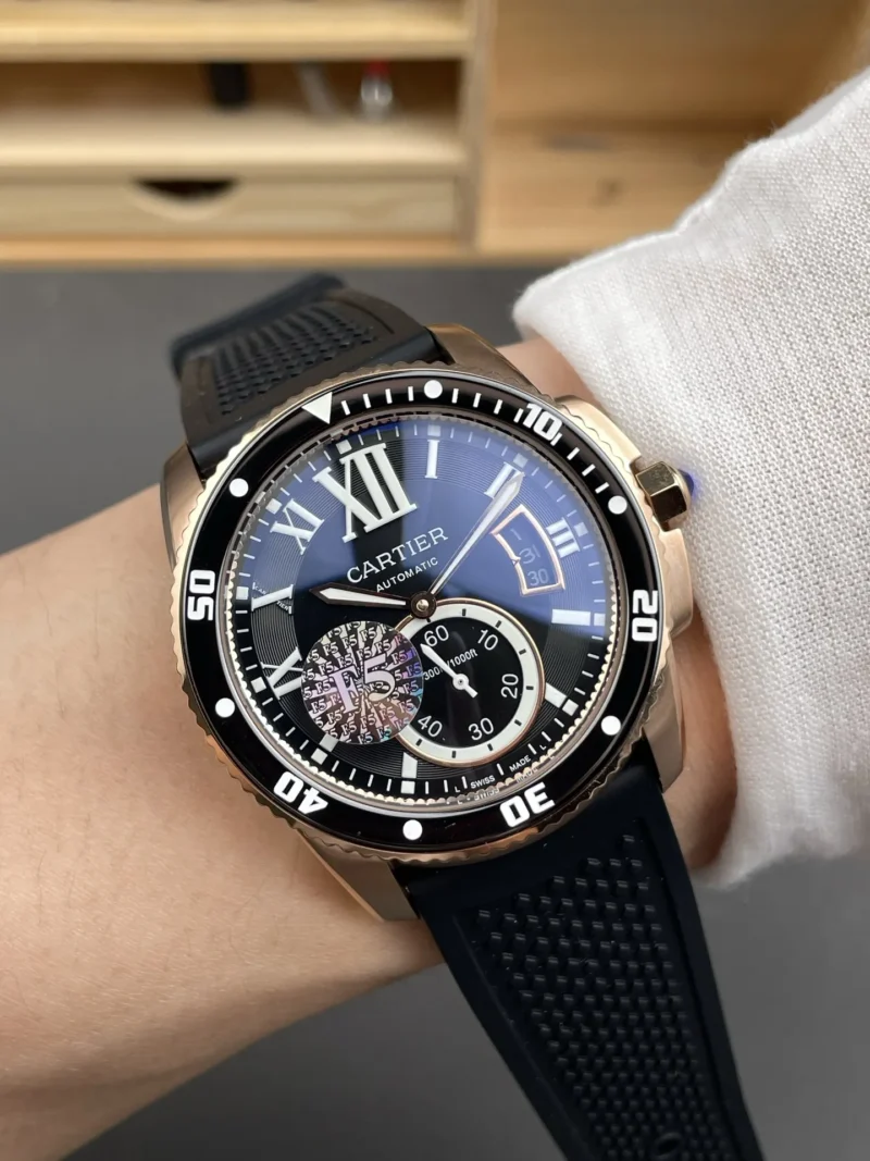 Cartier Calibre Rose Gold 42mm