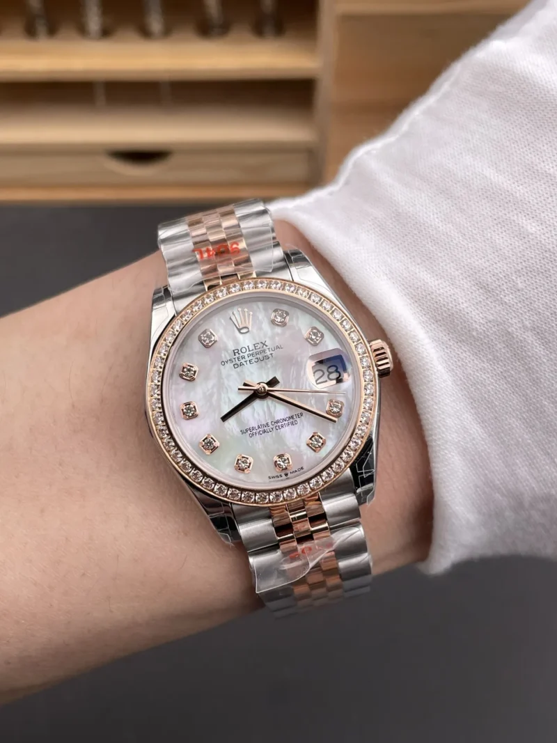 Rolex Datejust Rose Gold Ladies 31mm
