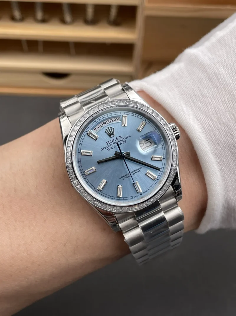 Rolex Day-Date Baguette Diamond 36mm