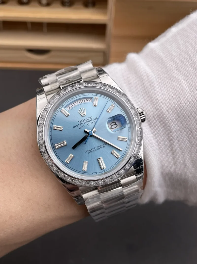 Rolex Day-Date Baguette Diamond 40mm
