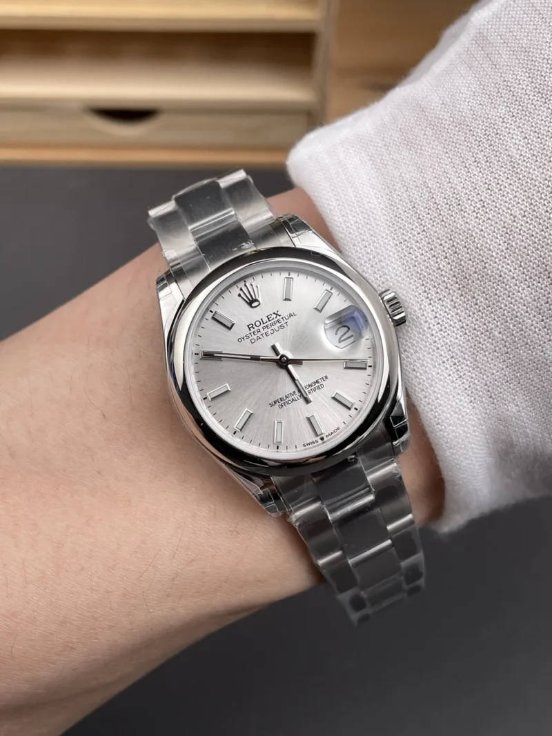 Rolex Datejust Silver Dial Ladies 31mm