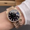 Rolex Day-Date Black Baguette Diamond 36mm