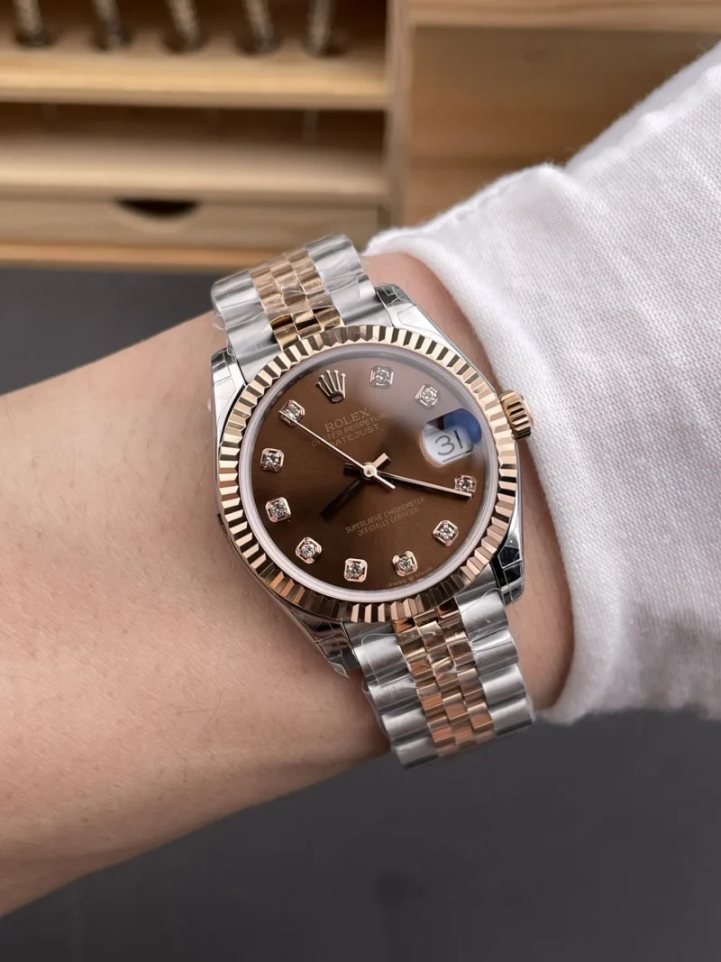 Rolex Datejust Rose Gold Ladies 31mm
