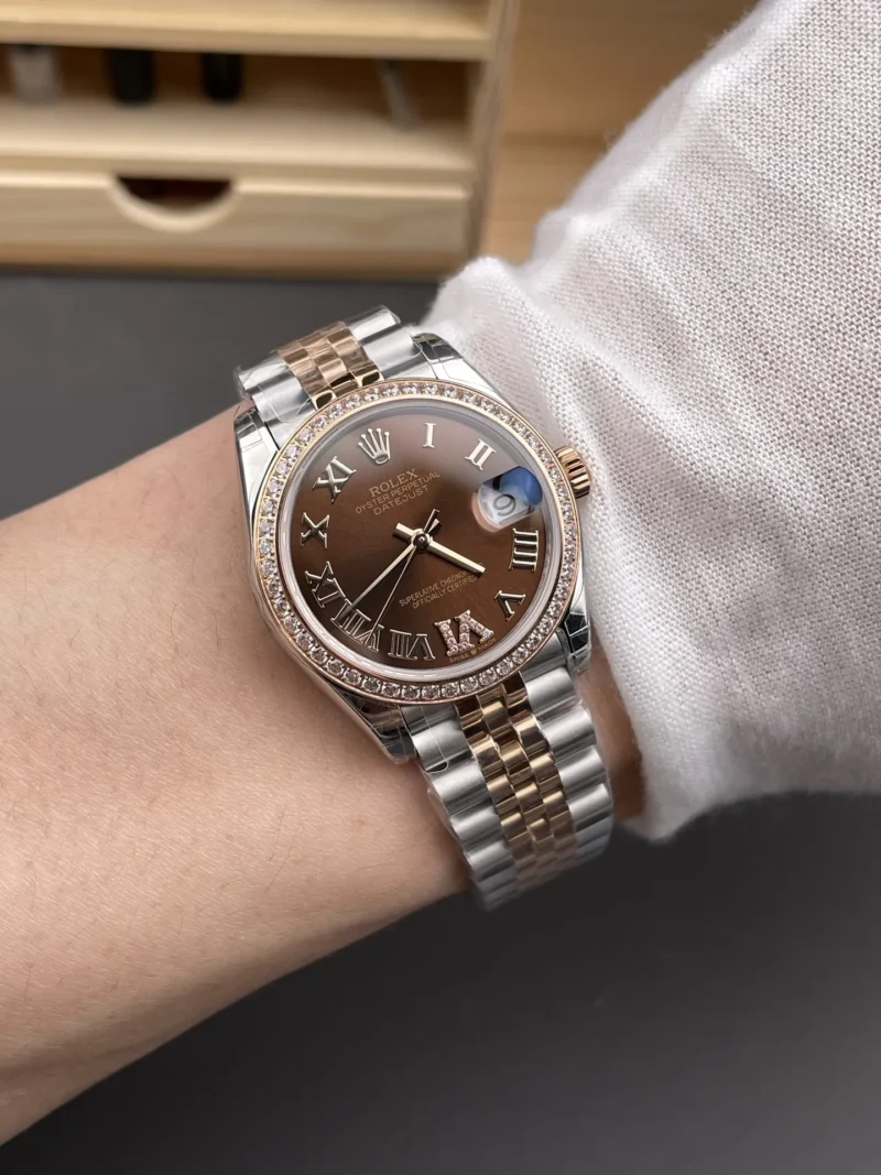 Rolex Datejust Rose Gold Ladies 31mm