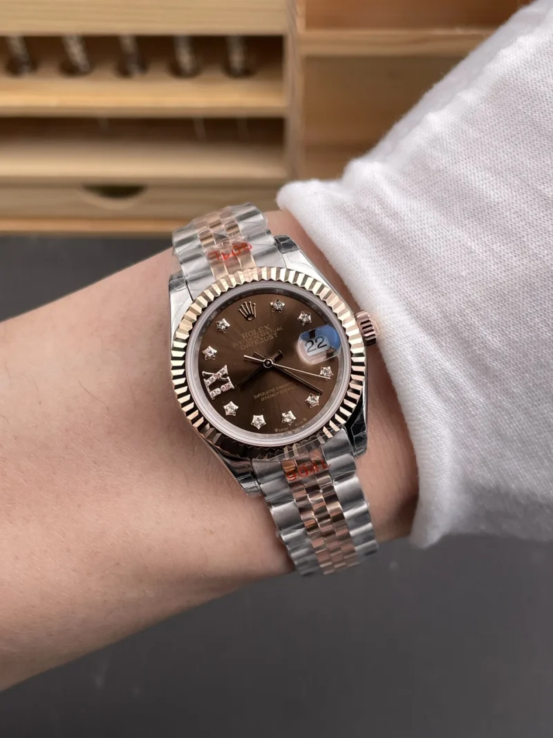 Rolex Datejust Rose Gold Ladies 28mm