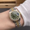 img10_1202_GS_劳力士_日志型_间金钻刻钻圈绿盘女表_28mm_2671机芯.webp Rolex Datejust Two-Tone Ladies 28mm