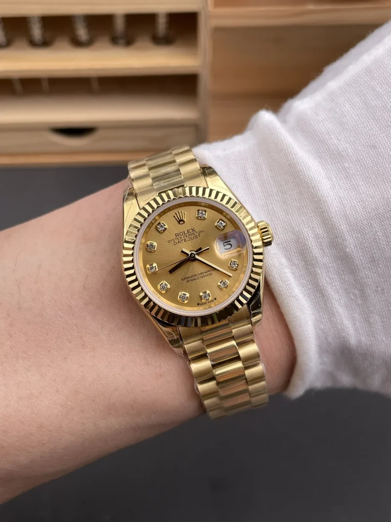Rolex Datejust Diamond Markers Ladies 28mm
