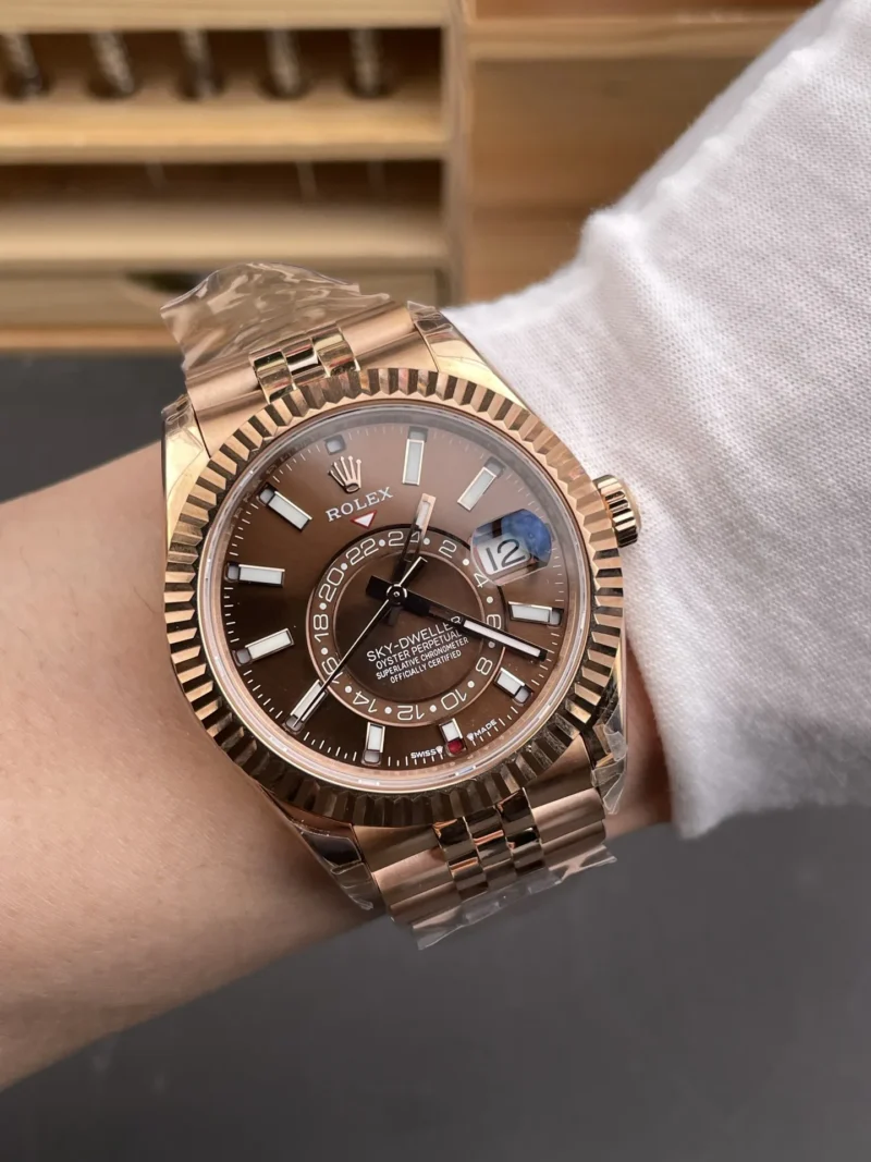 Rolex Sky-Dweller Rose Gold 42mm