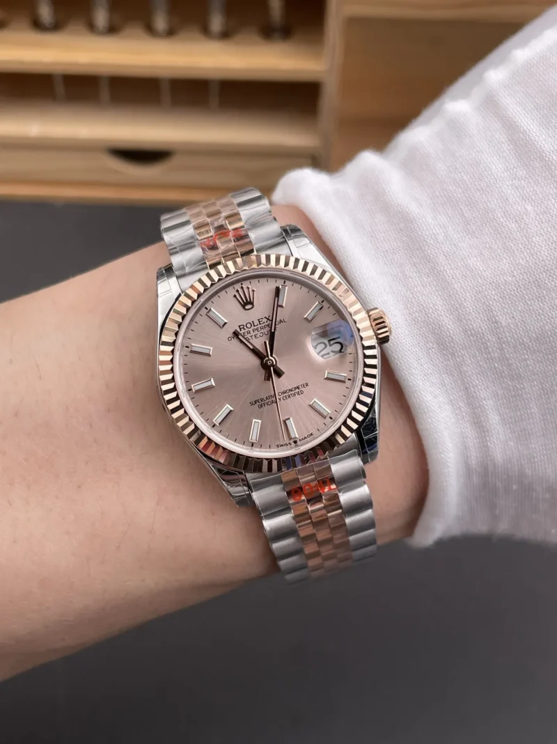 Rolex Datejust Rose Gold Ladies 31mm