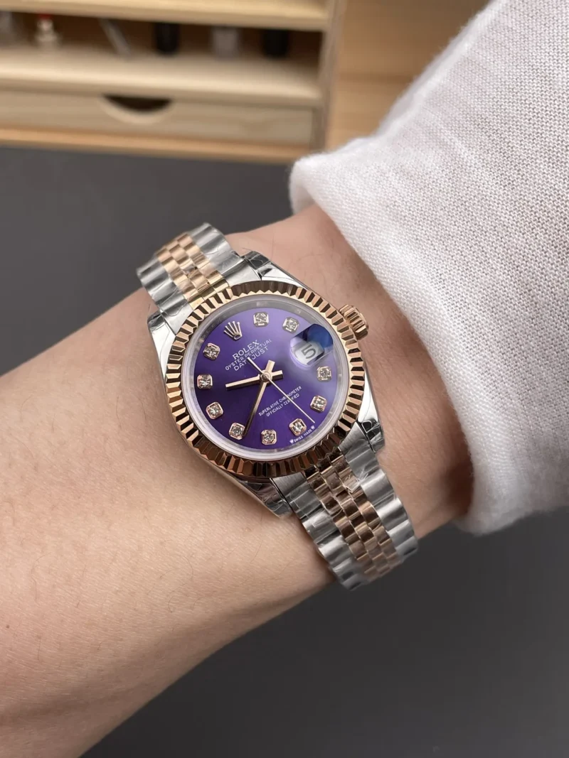 Rolex Datejust Rose Gold Ladies 28mm