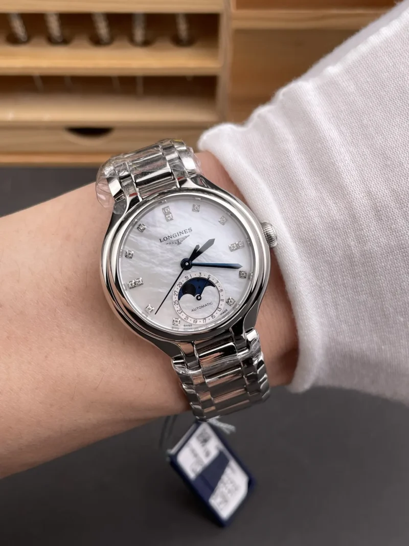 Longines Prima Luna Mother-of-Pearl 34mm