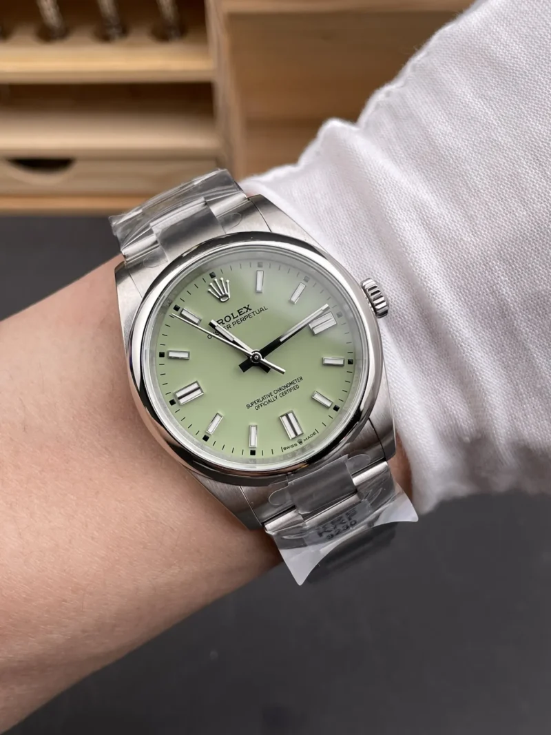 Rolex Oyster Perpetual Avocado Green 36mm