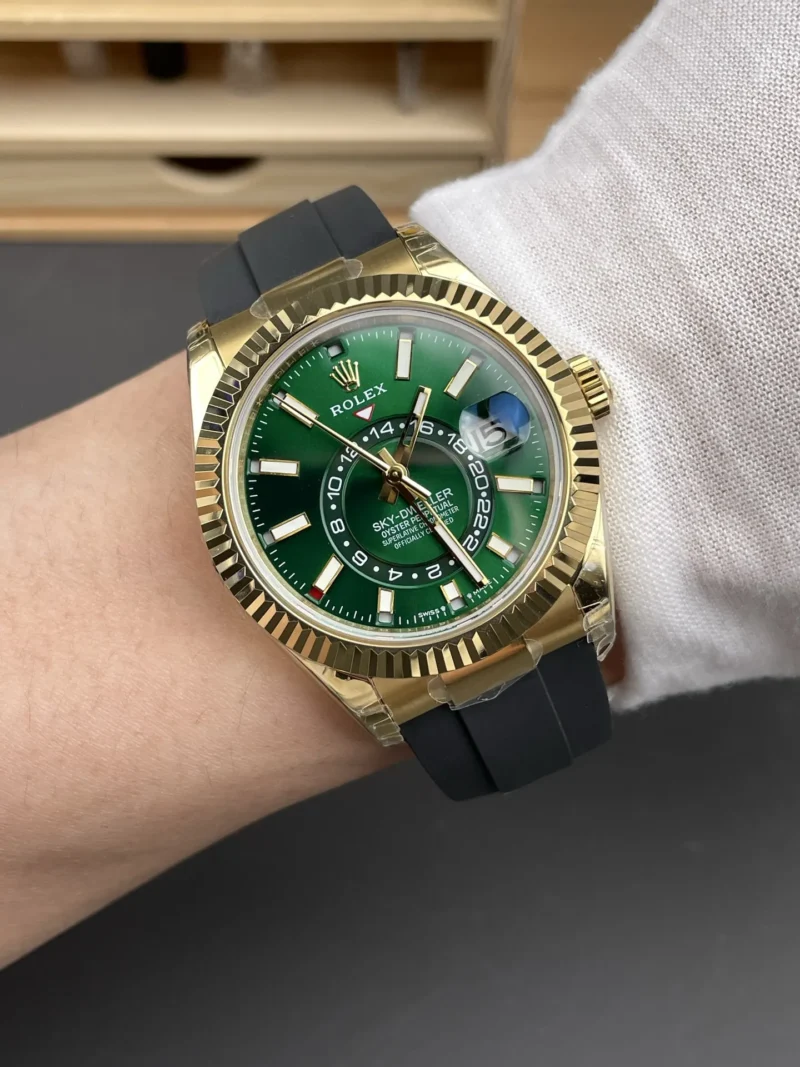 Rolex Sky-Dweller Green Dial 42mm