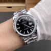 Rolex Day-Date Black Baguette Diamond 40mm