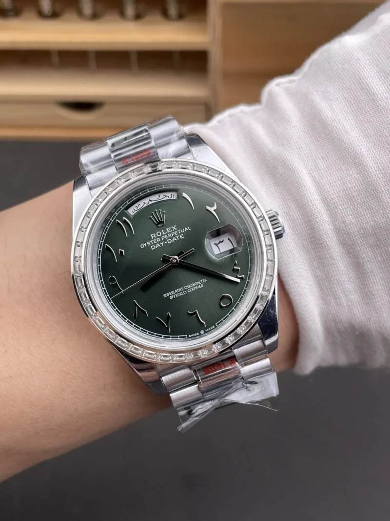 Rolex Day-Date Baguette Diamond 40mm