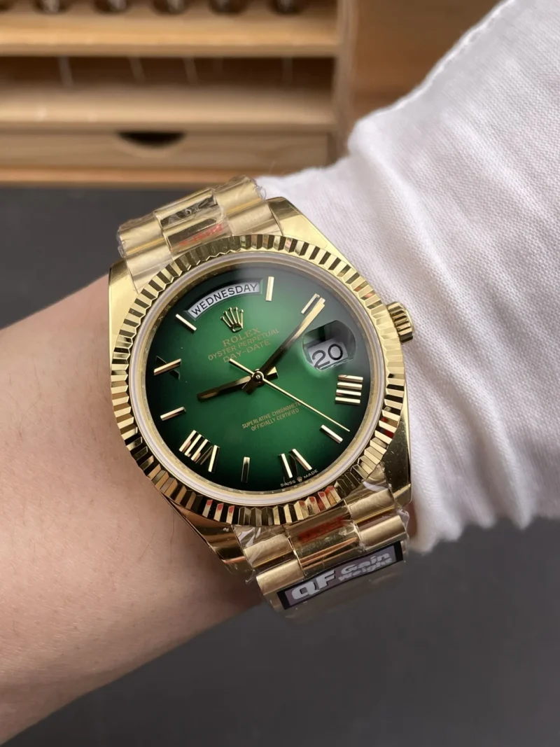 Rolex Day-Date Smoked Green 40mm