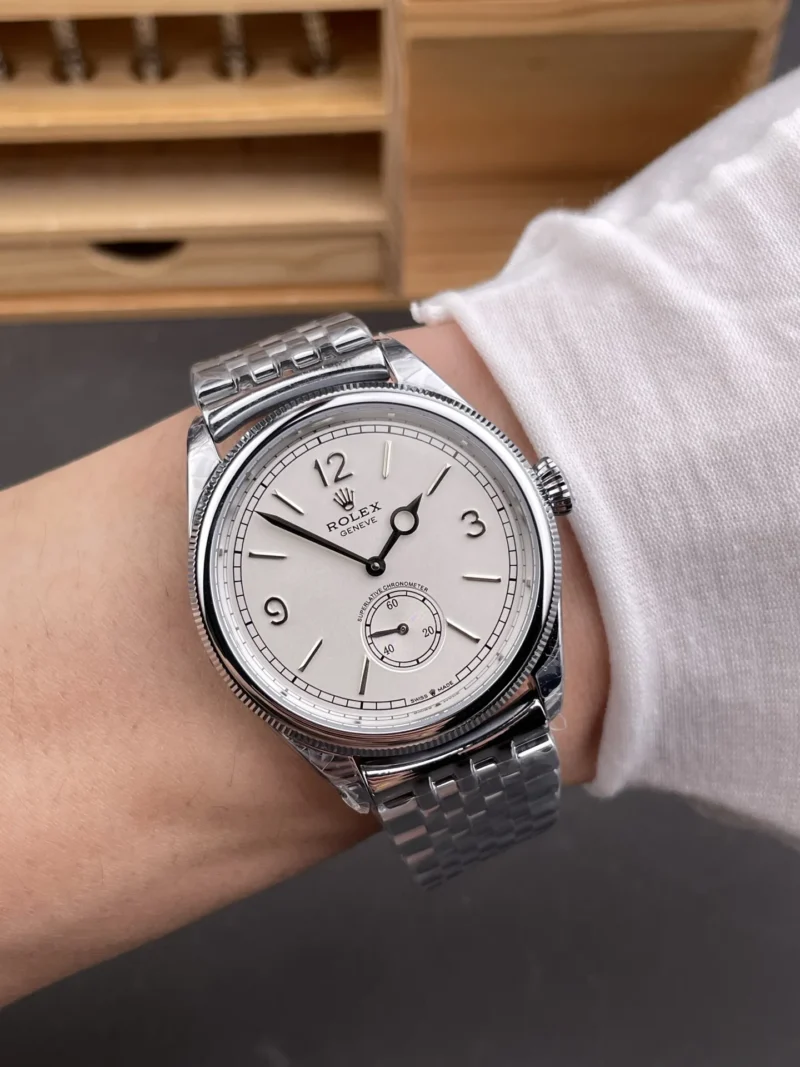 Rolex Oyster Perpetual White Dial 39mm