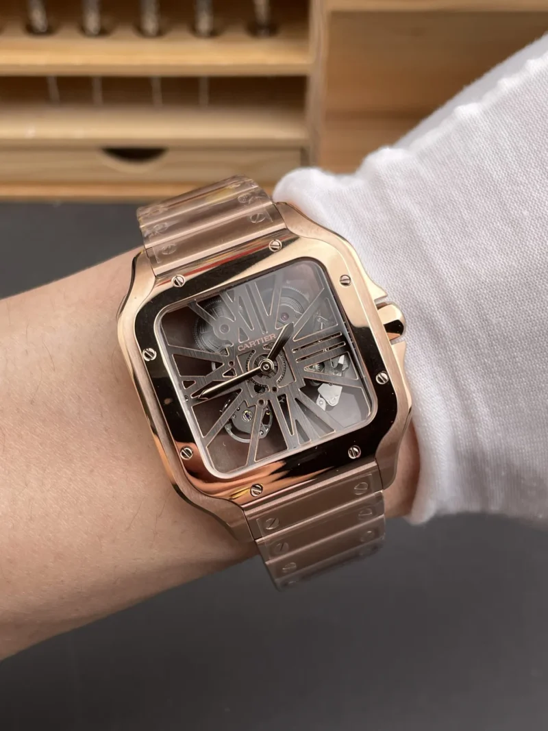 Cartier Santos Rose Gold 39.8mm