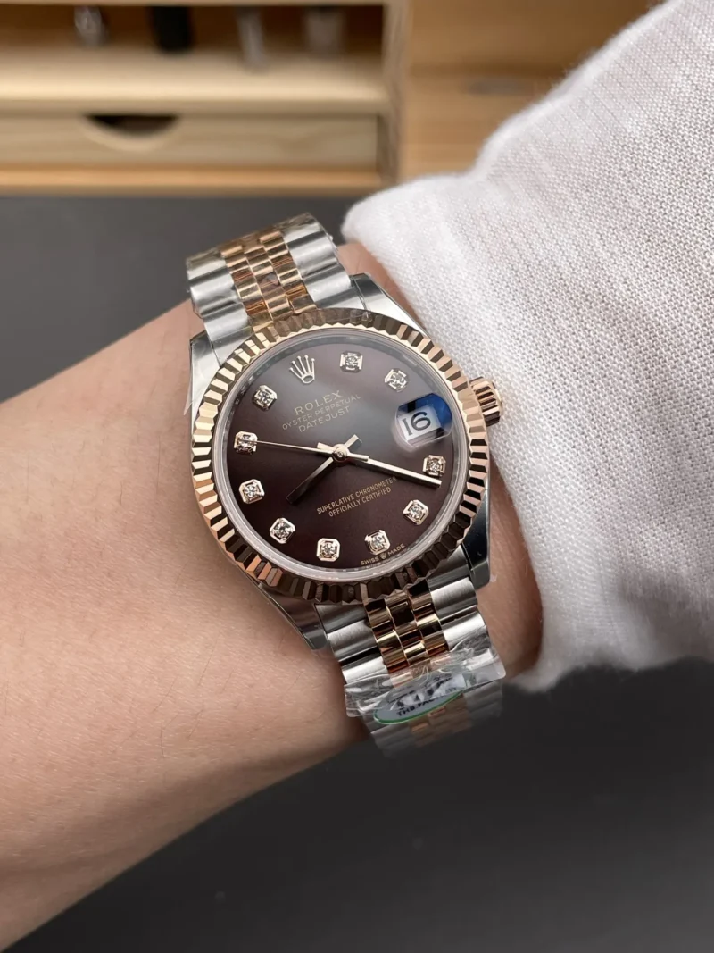 Rolex Datejust Two-Tone Rose Gold Ladies 31mm