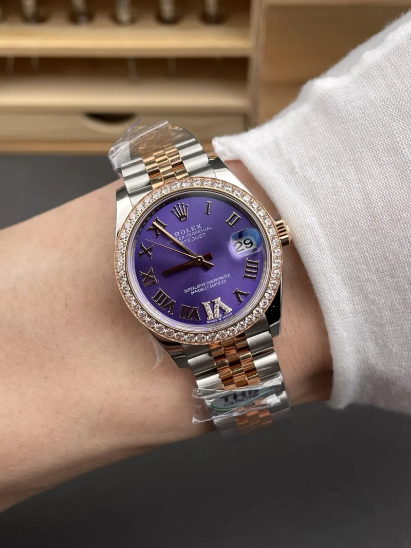Rolex Datejust Two-Tone Rose Gold Ladies 31mm