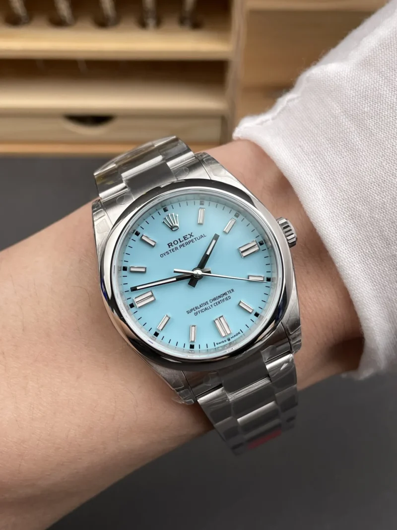 Rolex Oyster Perpetual Tiffany Blue 36mm