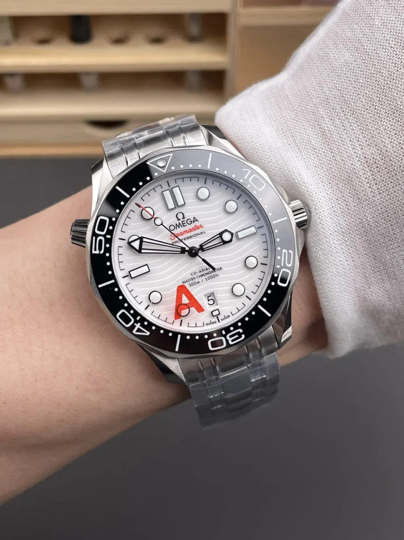 Omega Seamaster 300 White Dial 42mm