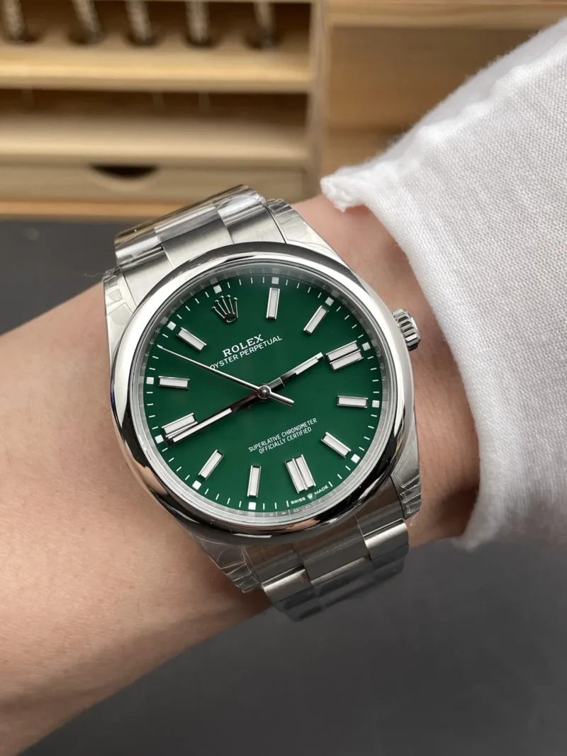 Rolex Datejust Green Dial 41mm
