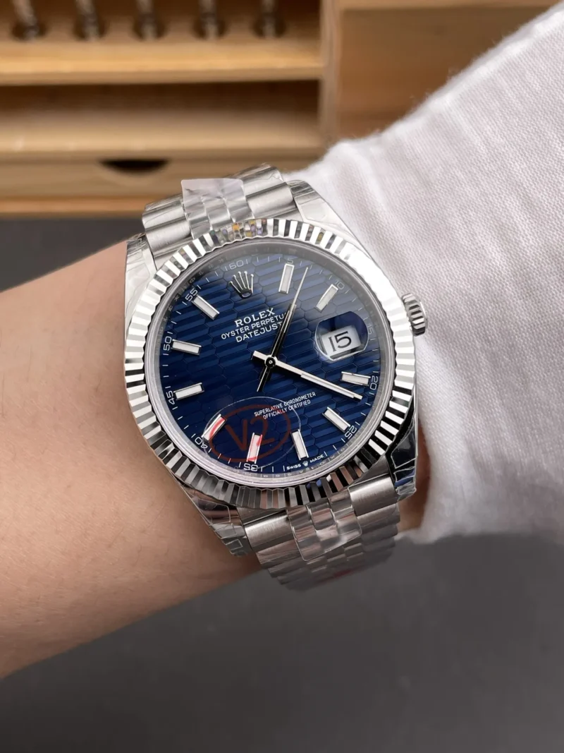 Rolex Datejust Blue Grid 41mm