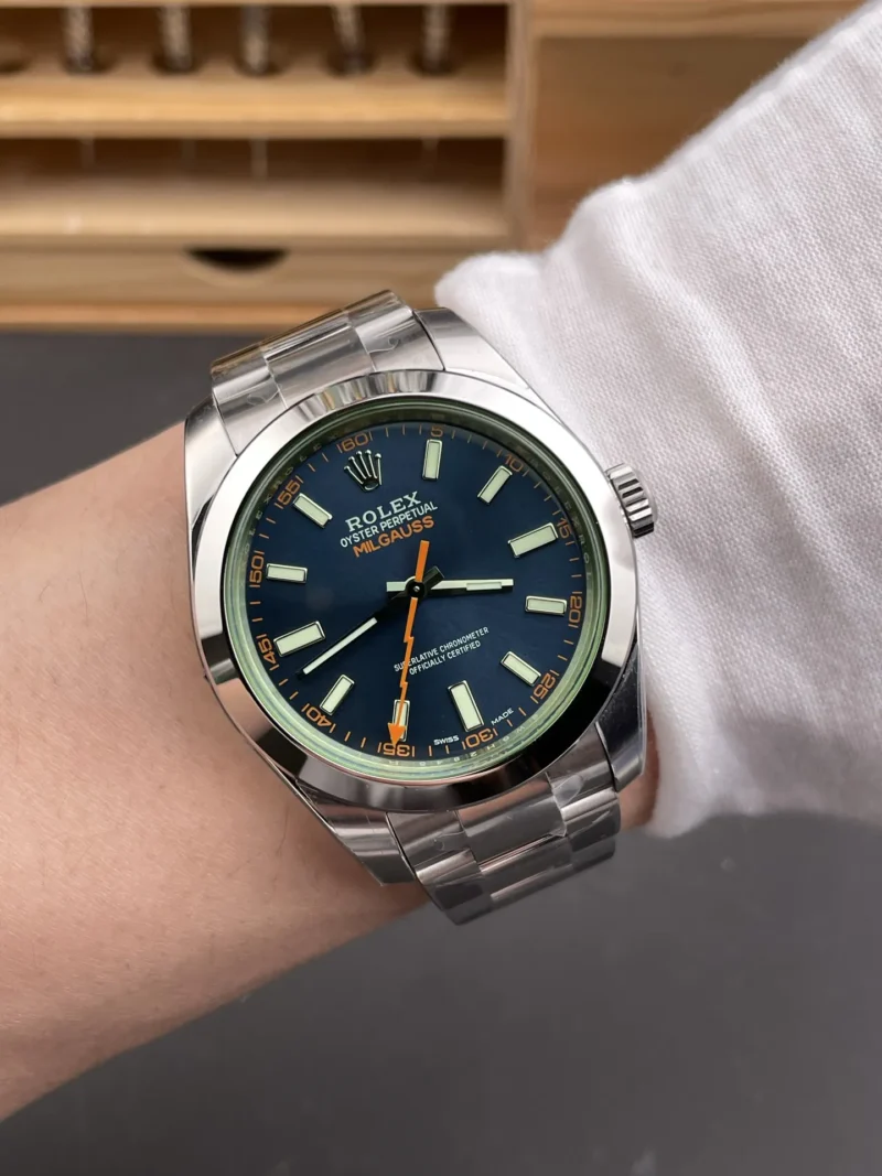 Rolex Milgauss Blue Dial 40mm