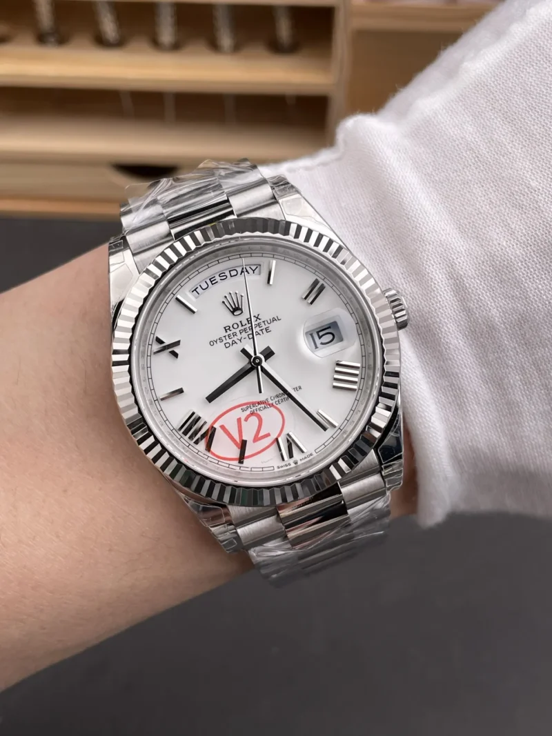 Rolex Day-Date White 40mm
