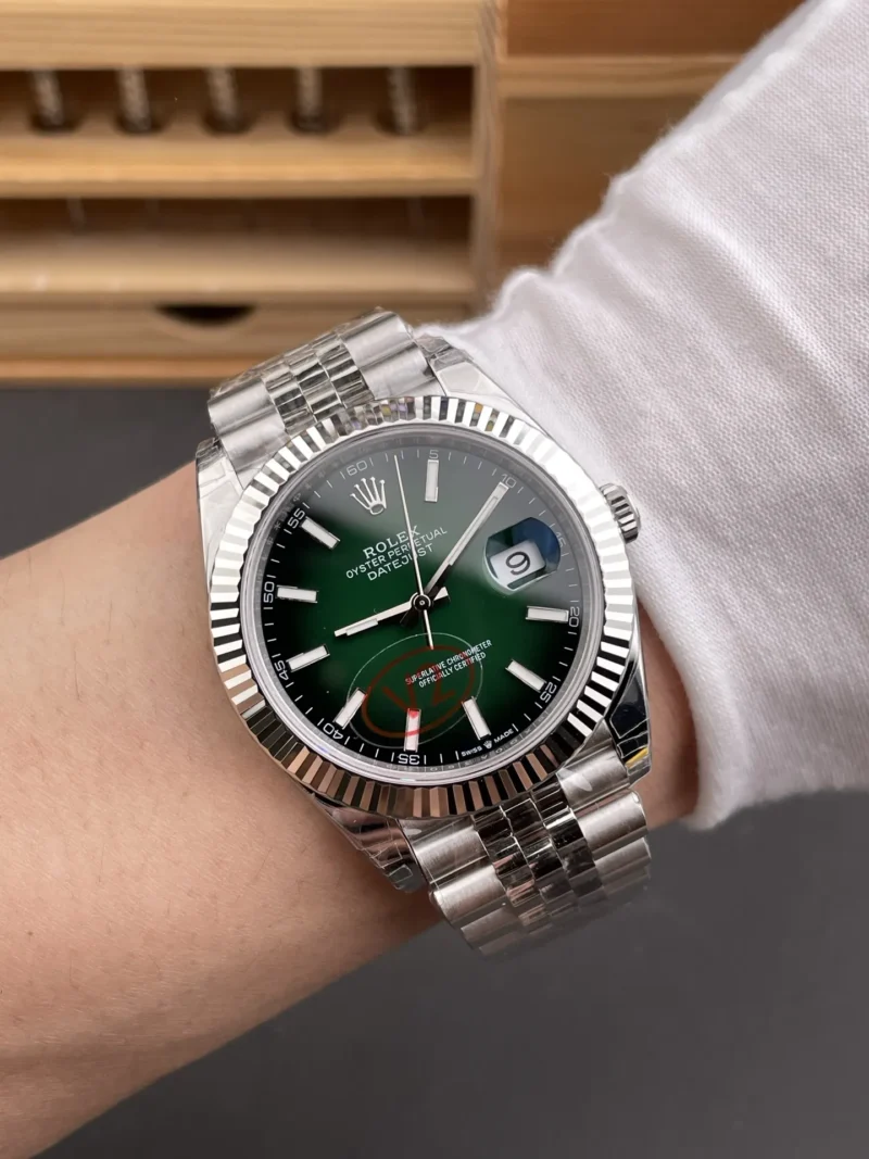 Rolex Datejust Smoked Green 41mm