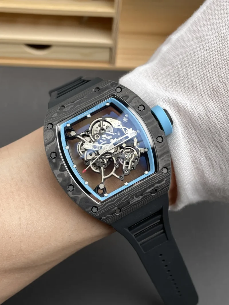 Richard Mille RM 055 Carbon Fiber 49.9x42.07mm