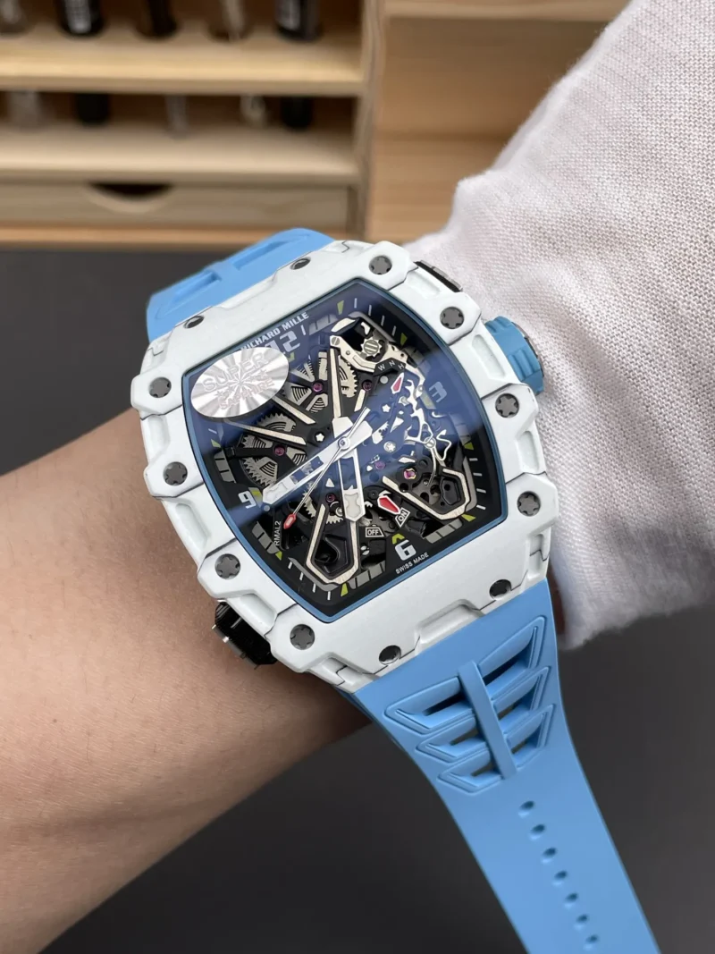 Richard Mille RM35-03 RMAL2 Carbon Fiber 50x43.2mm