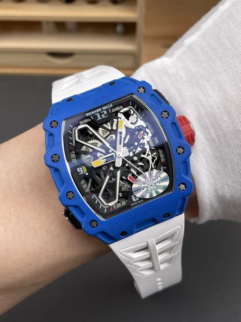 Richard Mille RM35-03 RMAL2 Carbon Fiber 50x43.2mm