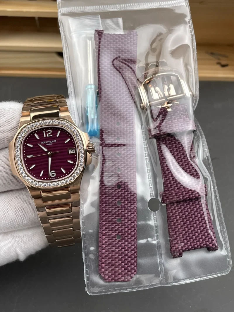 Patek Philippe Nautilus 7010 Rose Gold 32mm