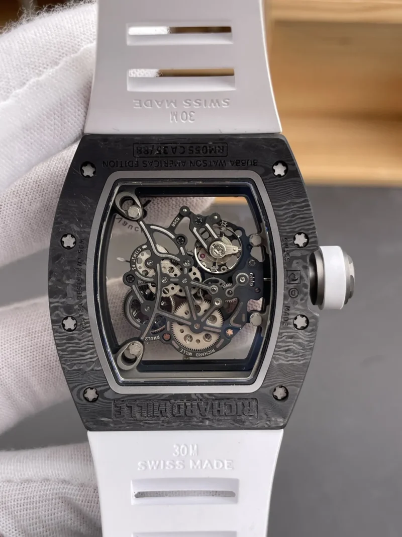 Richard Mille RM 055 Carbon Fiber 49.9x42.7mm
