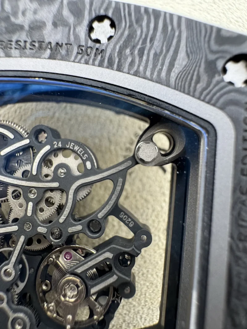 Richard Mille RM 055 Carbon Fiber 49.9x42.7mm